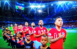Organização da Copa América corrigiu o erro: